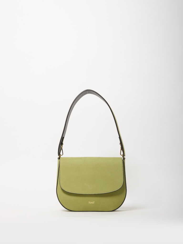 Ele Midi in nabuk verde