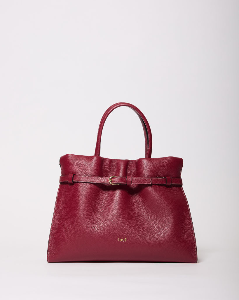 Lilia pelle martellata bordeaux vino