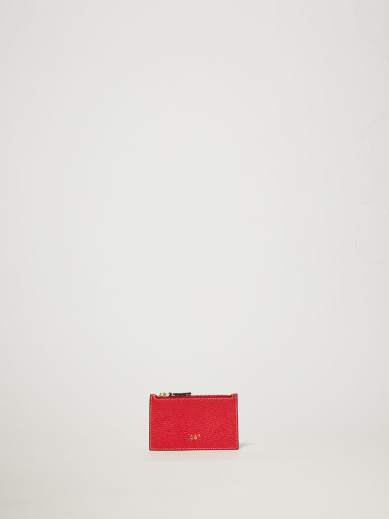 Erin portacarte e monete rosso