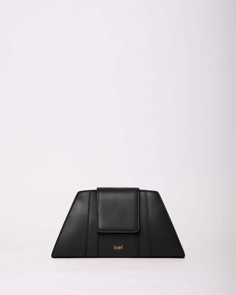 Lotus pelle liscia nera