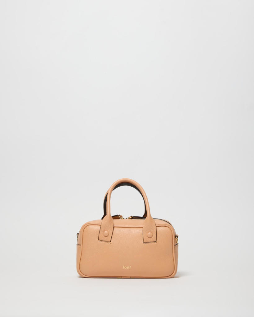 Tilda mini bags pelle martellata arancio salmone