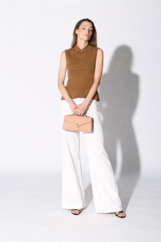 Cleo mini bag nabuk cipria