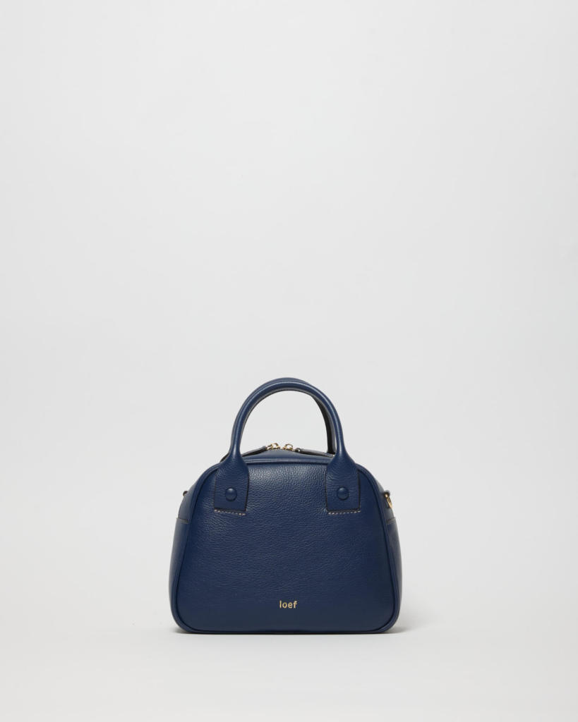 Bennie  bauleto in martellata fine colore blu
