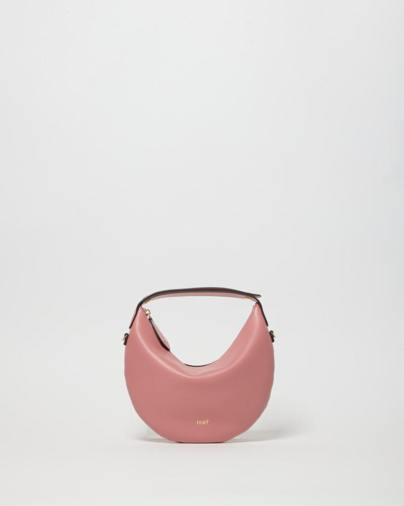 Lula mini bag pelle liscia rosa